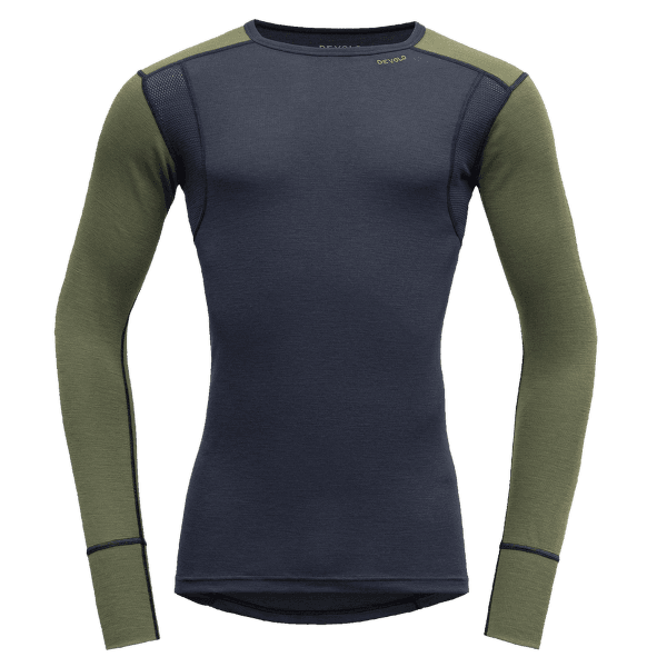 Tričko dlhý rukáv Devold Hiking Shirt Men LICHEN/NIGHT
