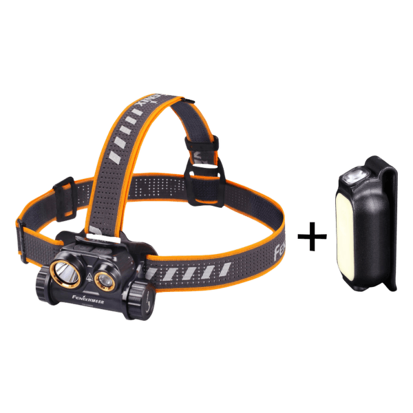 Čelovka Fenix HM65R + E-LITE