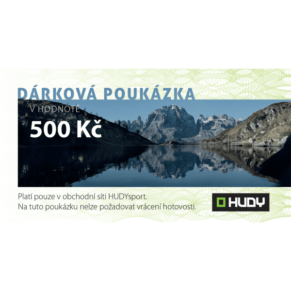 HUDY Dárková poukázka 500 Kč
