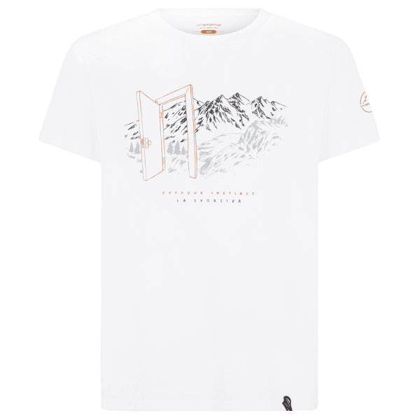 Triko krátký rukáv La Sportiva OUTDOOR T-SHIRT Men White
