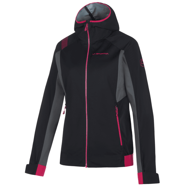 Bunda La Sportiva MACNAS SOFTSHELL Jacket Women Black/Cerise