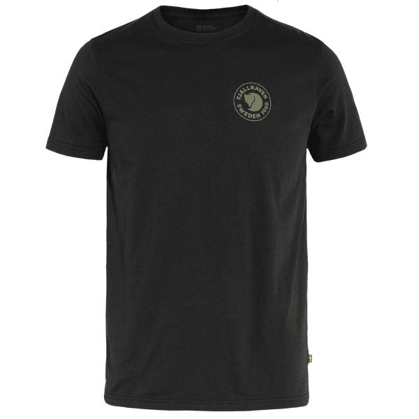 Tričko krátky rukáv Fjällräven 1960 Logo T-shirt Men Black