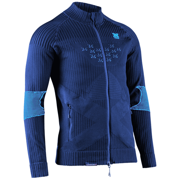 Mikina X-Bionic Energy Accumulator 4.0 Transmission Layer Full Zip Men NAVY/BLUE