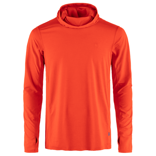 Mikina Fjällräven Abisko Sun-hoodie Men Flame Orange