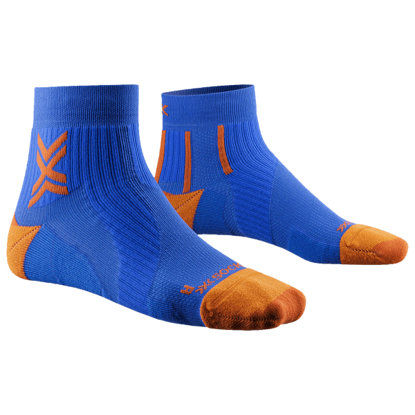 Ponožky X-Bionic RUN PERFORM ANKLE TWYCE BLUE/ORANGE