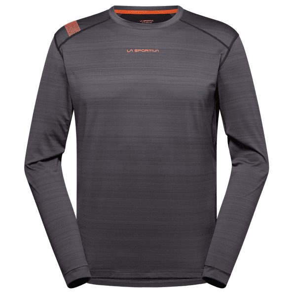 Triko dlouhý rukáv La Sportiva TOUR LONG SLEEVE Men Carbon/Cherry Tomato