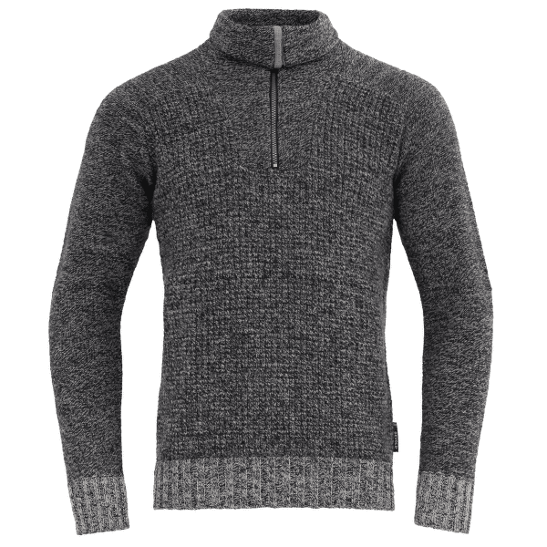 Sveter Devold Bispen Wool Zip Neck 284A INK