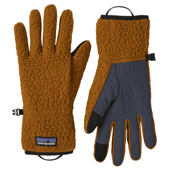 Rukavice Patagonia Retro Pile Gloves Shelter Brown