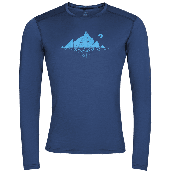 Tričko dlhý rukáv Direct Alpine Furry Long 2.0 navy (Glacial lake)