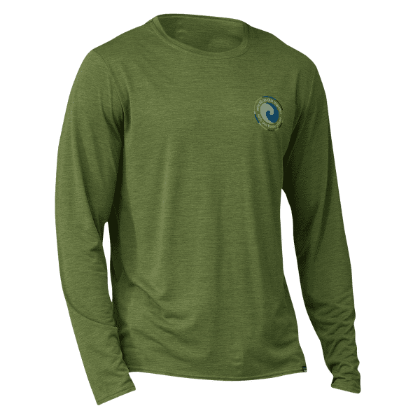 Triko dlouhý rukáv Patagonia L/S Cap Cool Daily Graphic Shirt Men Unity Fitz: Terrain Green X-Dye