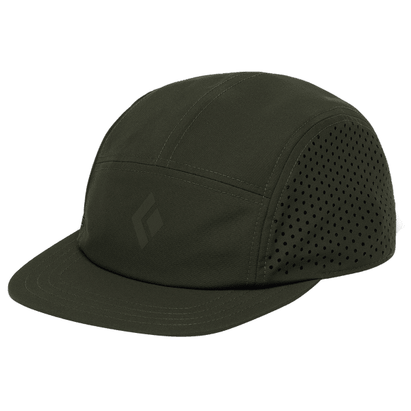 Čepice Black Diamond 5-Panel Synthetic Cap Dark Moss-Anthracite Icon Logo