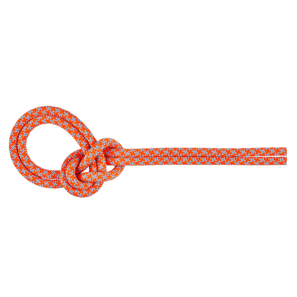 Lano Mammut 8.7 Crag Sender Dry Rope 2286 vibrant orange-zen