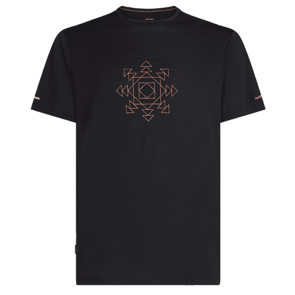 Triko krátký rukáv Icebreaker Merino Blend 125 Cool-Lite™ Sphere SS Tee Fusion Men BLACK