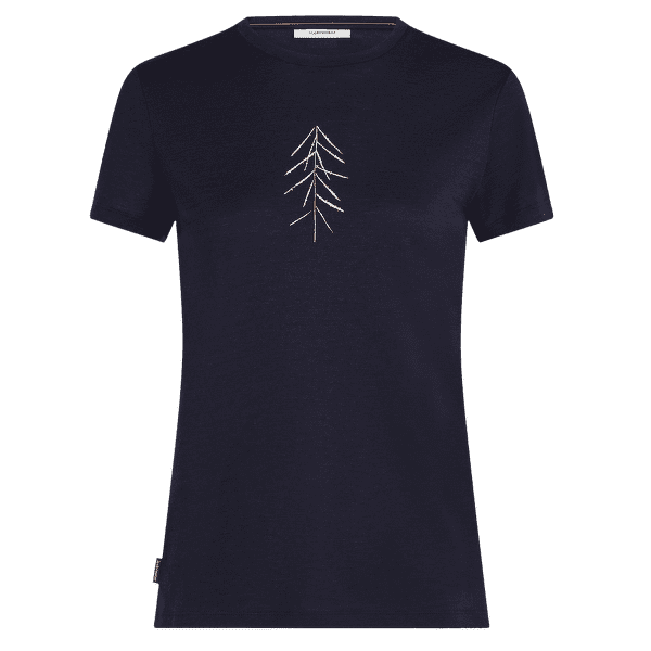 Triko krátký rukáv Icebreaker Merino 150 Tech Lite SS Tee Lancewood Women Midnight Navy