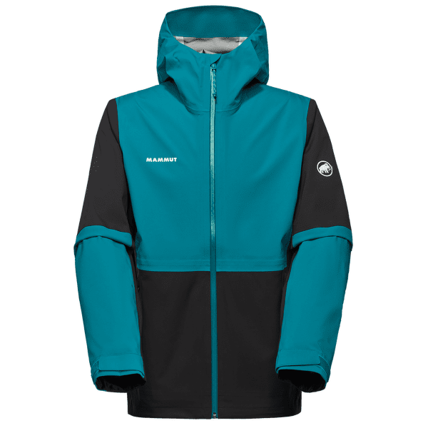Bunda Mammut Linard Guide HS Hooded Jacket Men 00818 black-deep teal