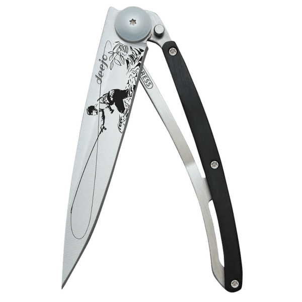 Nůž Deejo Fly Fishing 37g, Ebony Wood