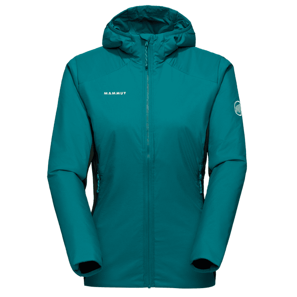 Bunda Mammut Rime Light IN Hybrid Hooded Jacket Women 40320 deep teal