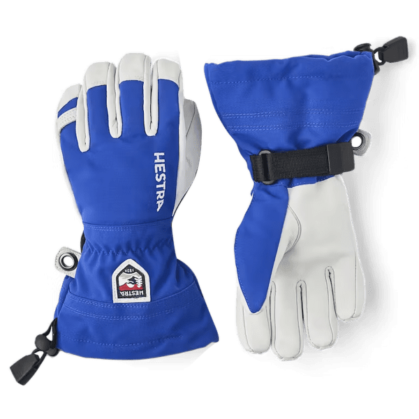 Rukavice Hestra Army Leather Heli Ski Jr. Royal
