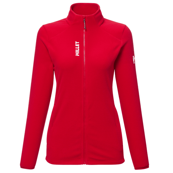 Mikina Millet UBIC LIGHTGRID JACKET WOMEN ROUGE A14