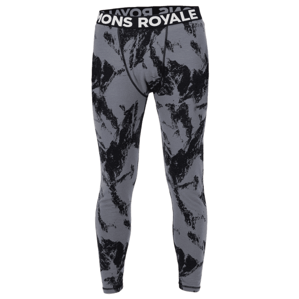 Legíny Mons Royale Cascade Merino Flex 200 Legging Mtn Pixel Grey
