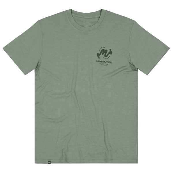 Tričko krátky rukáv Mons Royale Icon Merino Air-Con T-Shirt Willow