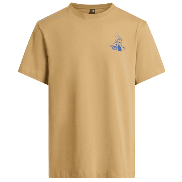 Tričko krátky rukáv The North Face Mountain Celebration Regular SS Tee - Graphic Men Khaki Stone