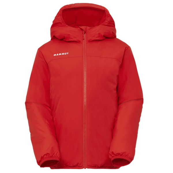 Bunda Mammut RIME IN HOODED JACKET KIDS 3778 mammut red
