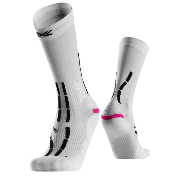 Ponožky X-Bionic X-Socks® Trail Anatomix Crew X WHITE/X BLACK