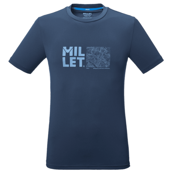 Tričko krátky rukáv Millet SENECA TS SS Men SAPHIR NEW