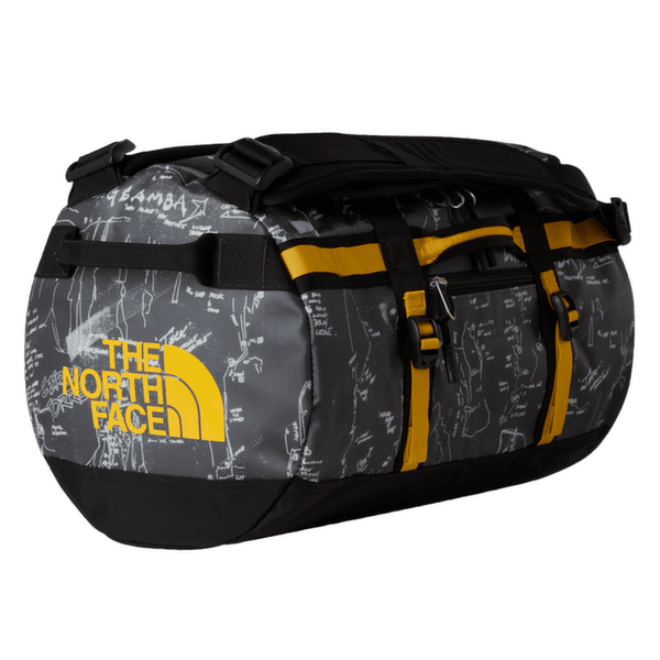 Taška The North Face Base Camp Duffel - XS (52SS) MV3 ANTHRACITE GREY CONRAD TOPOS PRINT/SUMMIT GOLD