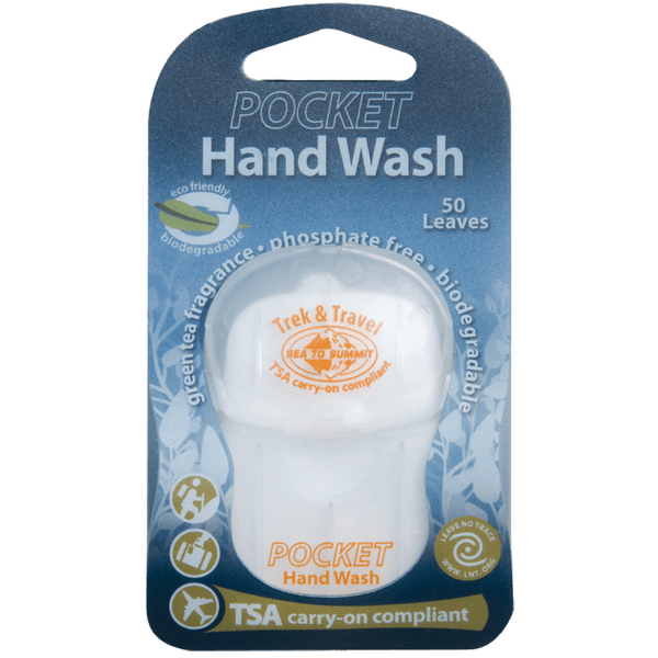 Hygiena Sea to Summit Pocket Hand Wash 50 Leaf
