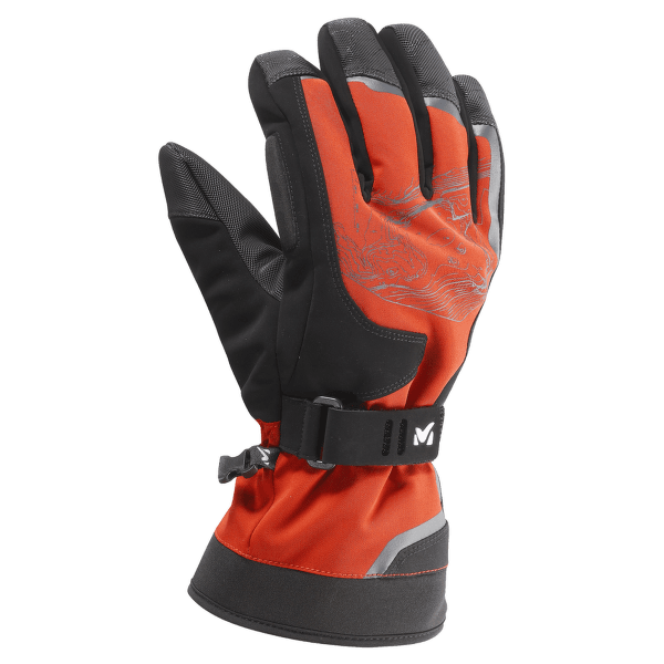  Amber Dryedge Glove NOIR/ROUGE