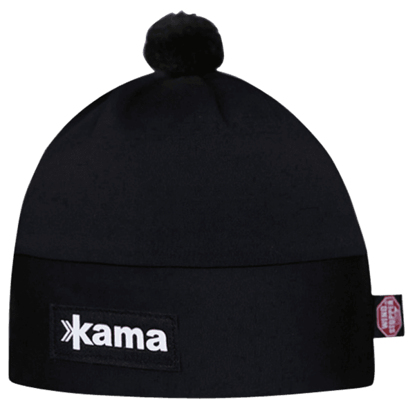 Čepice Kama AW45 Windstopper Lycra Hat black