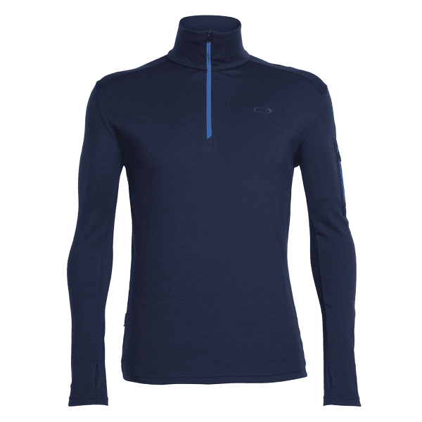 Mikina Icebreaker Apex LS Half Zip Men (102926) Admiral/Admiral/Pelorus