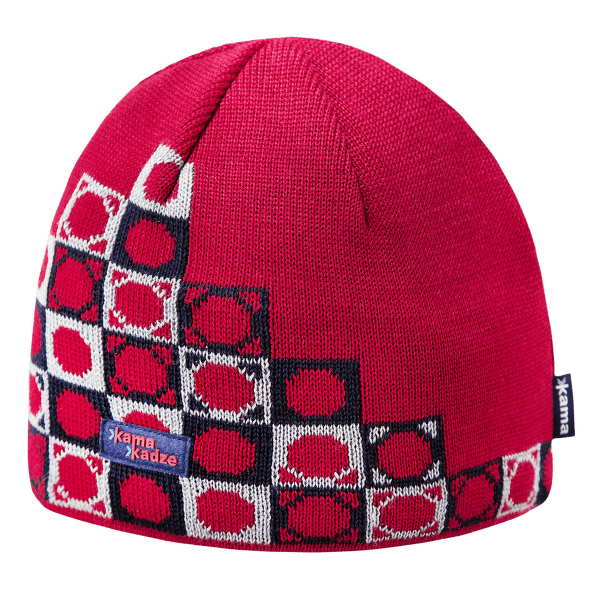 Čepice Kama Knitted Hat K57 red