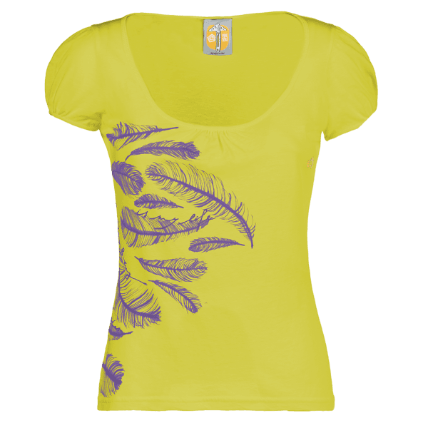  Plume T-shirt Women LIME-311