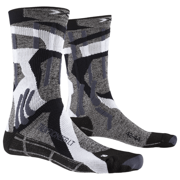 Ponožky X-Bionic Trek Pioneer LT Socks Granite Grey-Camo