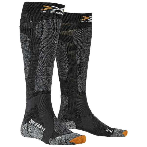 Podkolenky X-Bionic Carve Silver 4.0 ANTHRACITE MELANGE/BLACK MELAN