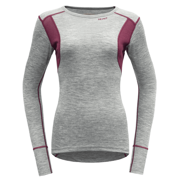 Tričko dlhý rukáv Devold Hiking Shirt Women 770A GREY MELANGE