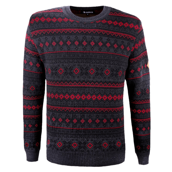 Svetr Kama Merino sweater Kama 4057 graphite