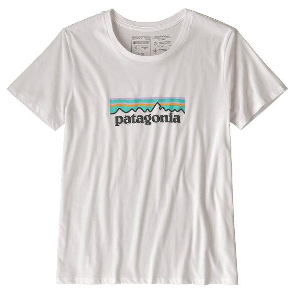 Tričko krátky rukáv Patagonia Pastel P-6 Logo Organic Crew T-Shirt Women White