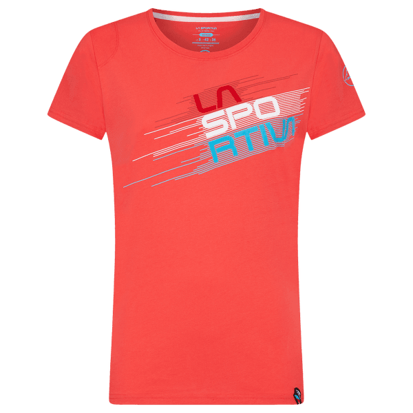 Tričko krátky rukáv La Sportiva Stripe Evo T-Shirt Women Hibiscus