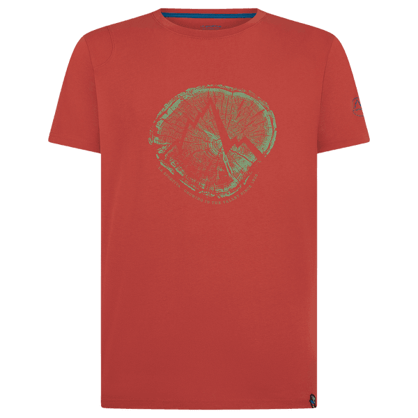 Triko krátký rukáv La Sportiva Cross Section T-Shirt Men Saffron
