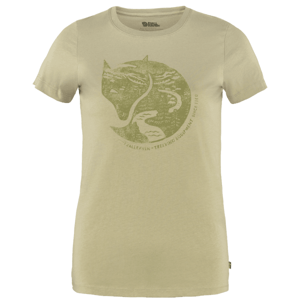 Triko krátký rukáv Fjällräven Arctic Fox Print T-Shirt Women Sand Stone