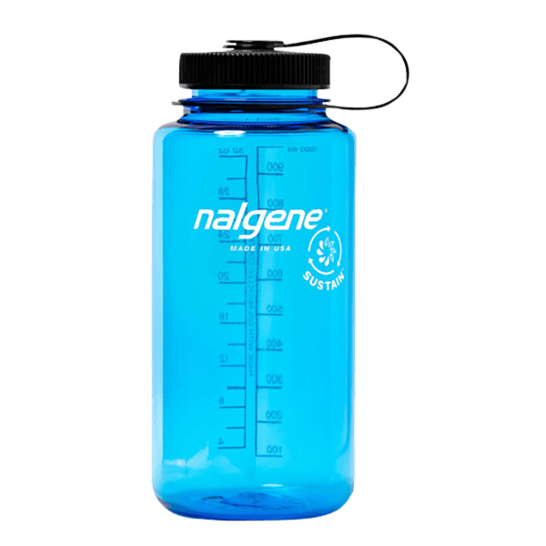 Láhev Nalgene Wide Mouth Sustain 1000 ml Slate Blue Sustain/2020-1732