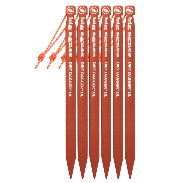 Kolík Big Agnes Dirt Dagger UL 6 Tent Stakes Orange