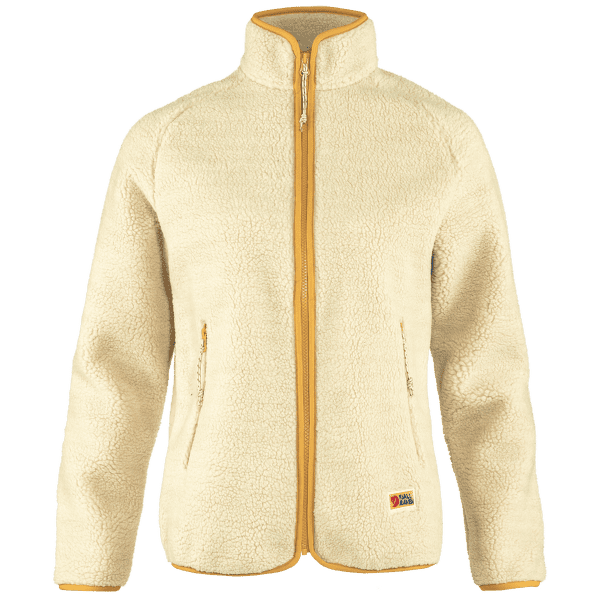 Mikina Fjällräven Vardag Pile Fleece Women Chalk White