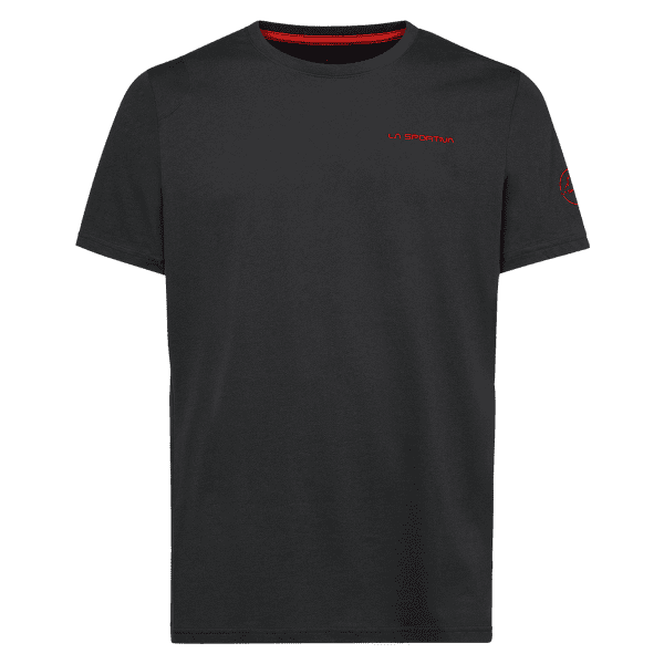 Tričko krátky rukáv La Sportiva BOULDER T-SHIRT Men Carbon/Cherry Tomato