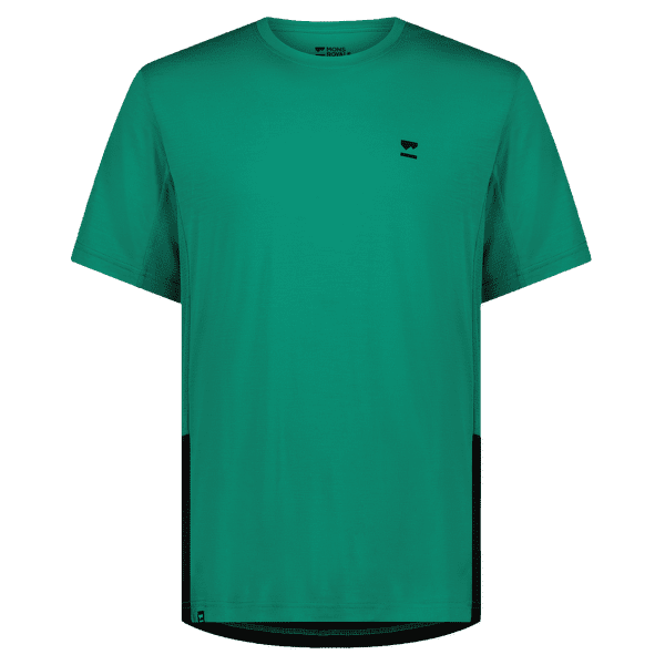 Triko krátký rukáv Mons Royale Tarn Merino Shift T-Shirt Men Pop Green / Black