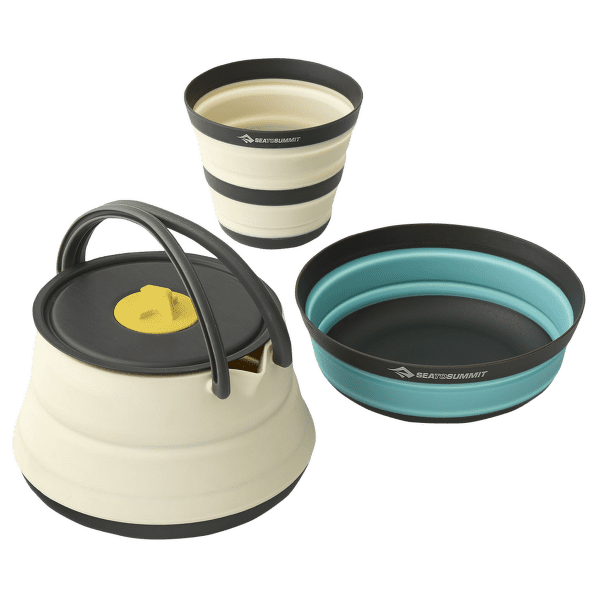 Kanvica Sea to Summit Frontier UL Collapsible Kettle Cook Set - [1P] [3 Piece]